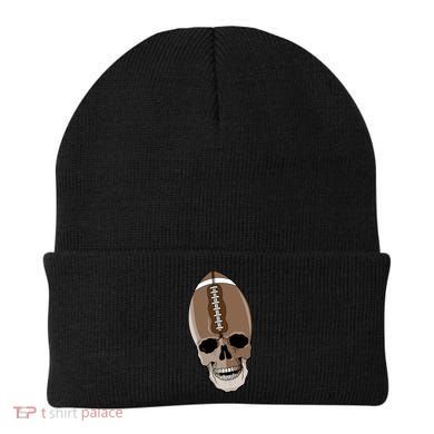 Football Skeleton Skull Beanie