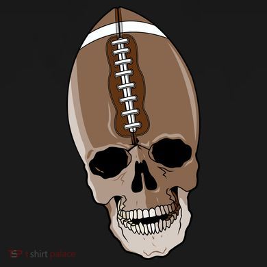 Football Skeleton Skull Coaster