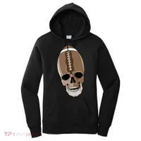 Football Skeleton Skull Women's Hoodie thumb 0