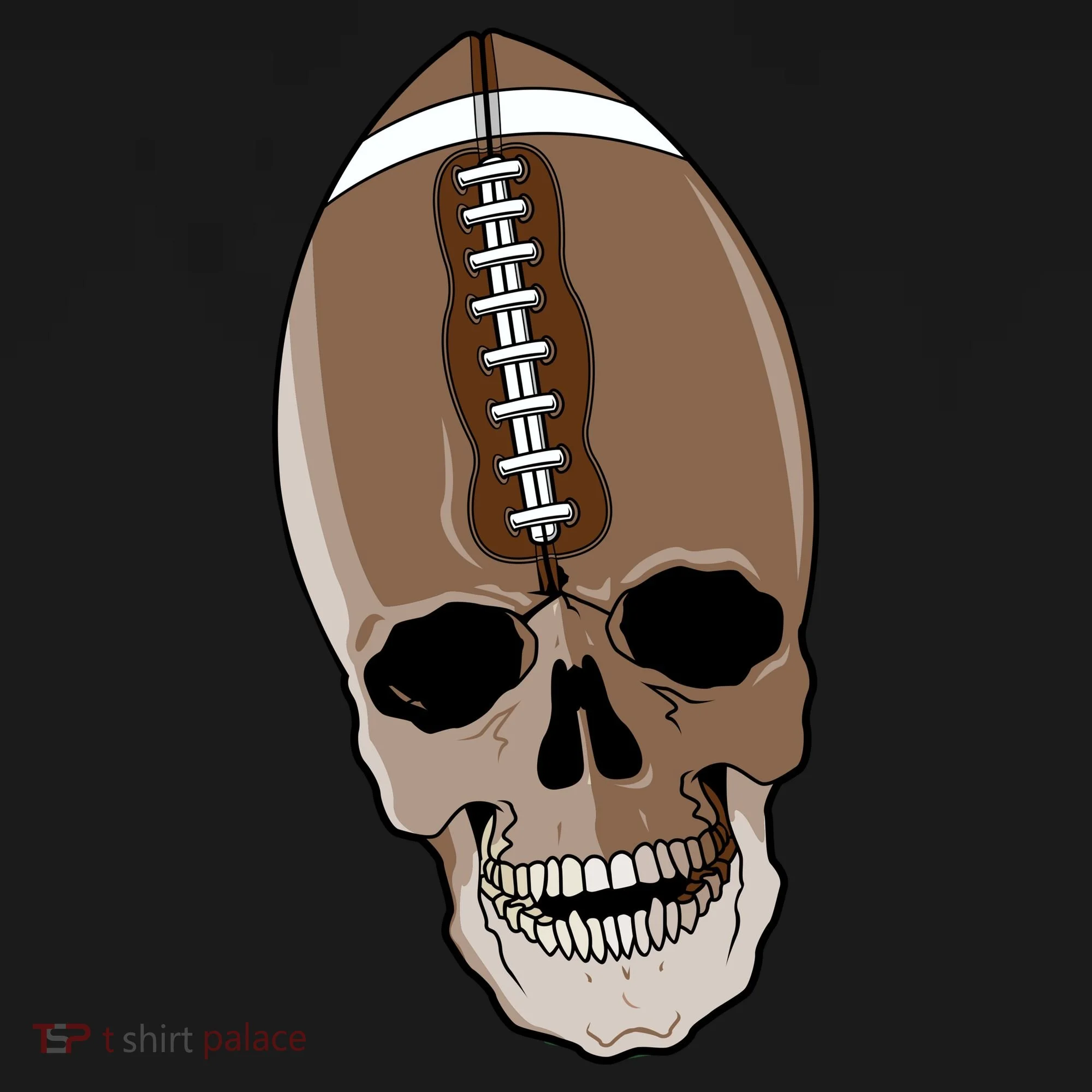 Football Skeleton Skull Women's Hoodie