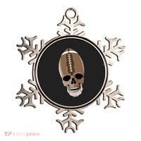 Football Skeleton Skull Ornament thumb 0