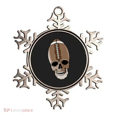 Football Skeleton Skull Ornament