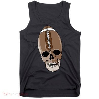 Football Skeleton Skull Tank Top