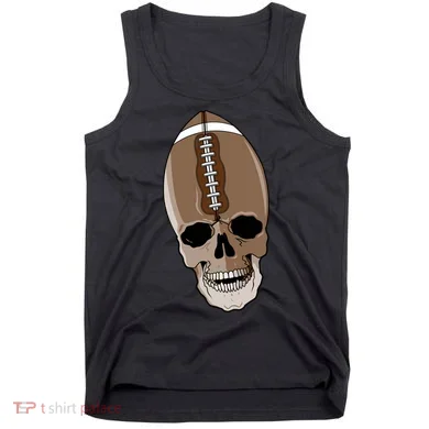 Football Skeleton Skull Tank Top