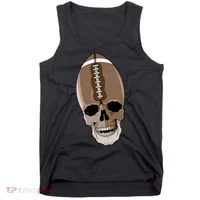 Football Skeleton Skull Tank Top thumb 0