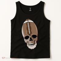 Football Skeleton Skull Tank Top thumb 2