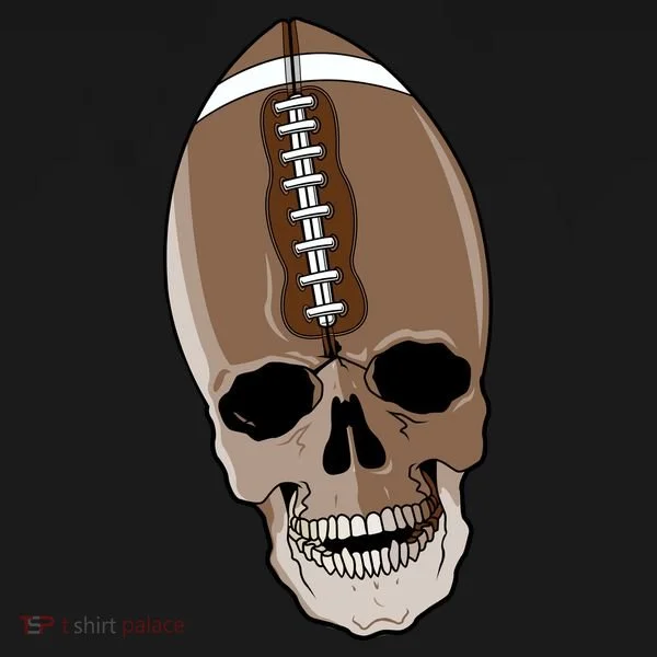 Football Skeleton Skull Tank Top