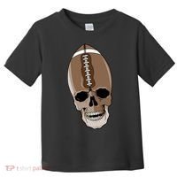 Football Skeleton Skull Toddler T-Shirt thumb 0