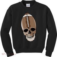 Football Skeleton Skull Kids Sweatshirt thumb 0