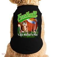Football Squirrel Runs On The Field Funny Doggie Tank thumb 0