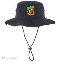 Football Squirrel Runs On The Field Funny Bucket Hat thumb 0