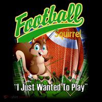 Football Squirrel Runs On The Field Funny Women's Hoodie thumb 2