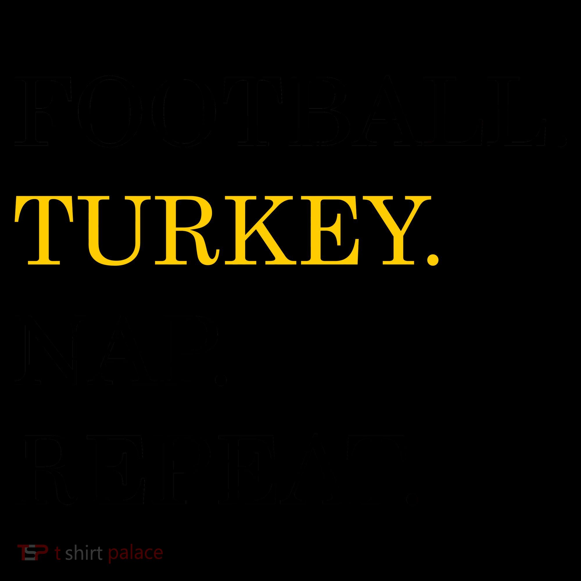 Football Turkey Nap Repeat Thanksgiving Coffee Mug