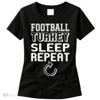 Football Turkey Sleep Repeat Women's T-Shirt thumb 0