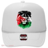 Flag Of Palestine Lion Face Palestine Flag Hat thumb 0