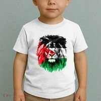 Flag Of Palestine Lion Face Palestine Flag Toddler T-Shirt thumb 2