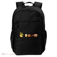 Funny Oktoberfest Pac Man Game Backpack thumb 0
