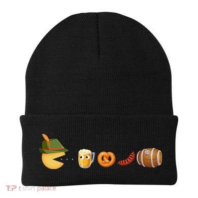 Funny Oktoberfest Pac Man Game Beanie