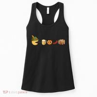 Funny Oktoberfest Pac Man Game Women's Tank Top thumb 0