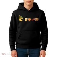 Funny Oktoberfest Pac Man Game Kids Hoodie thumb 4