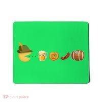 Funny Oktoberfest Pac Man Game Mousepad thumb 0