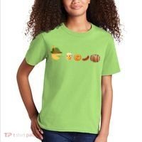 Funny Oktoberfest Pac Man Game Kids T-Shirt thumb 2