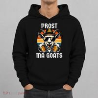 Funny Oktoberfest Prost Ma Goats Beer Festival Hoodie thumb 0