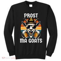 Funny Oktoberfest Prost Ma Goats Beer Festival Sweatshirt thumb 0