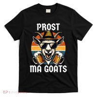 Funny Oktoberfest Prost Ma Goats Beer Festival T-Shirt thumb 0