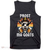 Funny Oktoberfest Prost Ma Goats Beer Festival Tank Top thumb 0