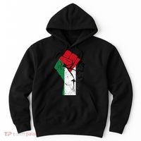 Fist of Palestine Free Palestine Hoodie thumb 0