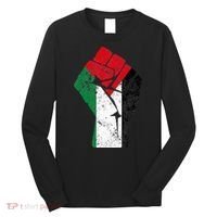 Fist of Palestine Free Palestine Long Sleeve Shirt thumb 0