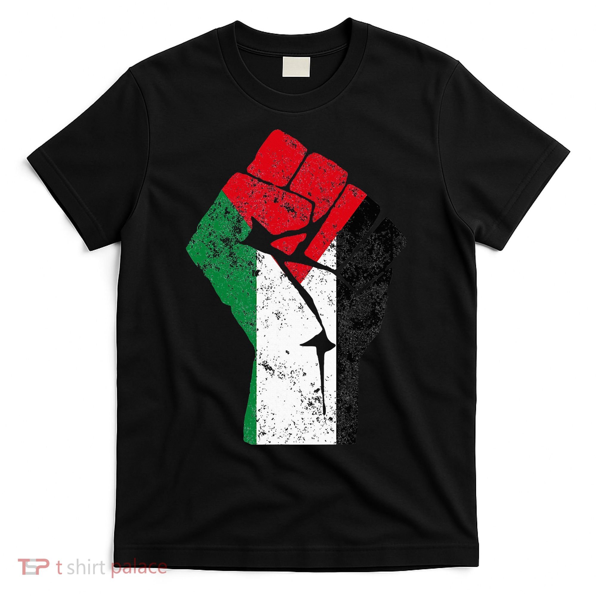 Fist of Palestine Free Palestine T-Shirt