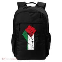 Fist of Palestine Free Palestine Backpack thumb 0