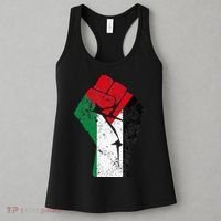 Fist of Palestine Free Palestine Women's Tank Top thumb 3