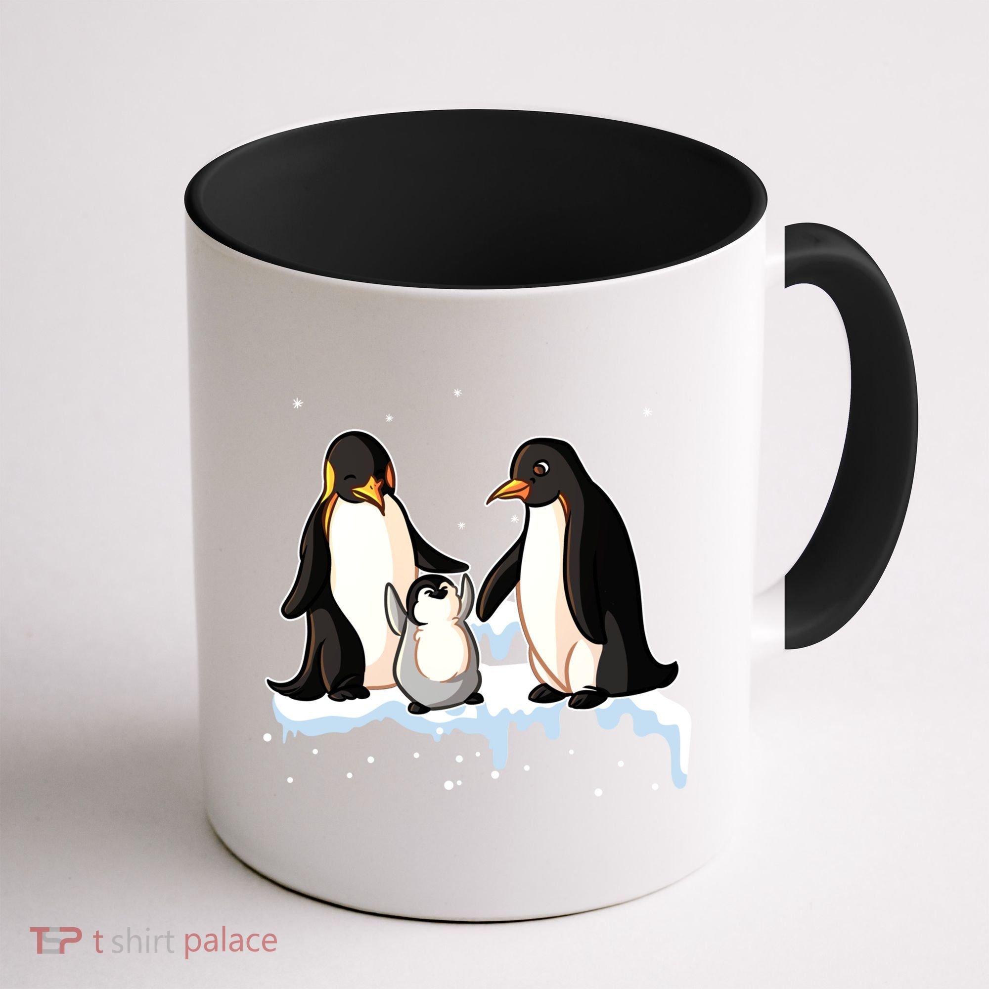Family Of Penguin Funny Gift Coffee Mug