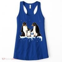 Family Of Penguin Funny Gift Women's Tank Top thumb 0