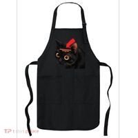 Full Of Paranoid Delusions And Violent Funny Meme Cat Apron thumb 0