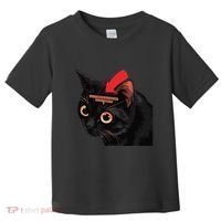 Full Of Paranoid Delusions And Violent Funny Meme Cat Toddler T-Shirt thumb 0
