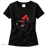 Full Of Paranoid Delusions And Violent Funny Meme Cat Women's T-Shirt thumb 0