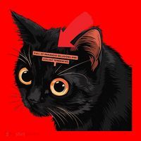 Full Of Paranoid Delusions And Violent Funny Meme Cat Santa Hat thumb 1