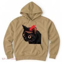 Full Of Paranoid Delusions And Violent Funny Meme Cat Hoodie thumb 0