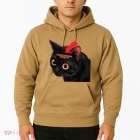 Full Of Paranoid Delusions And Violent Funny Meme Cat Hoodie thumb 2