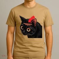 Full Of Paranoid Delusions And Violent Funny Meme Cat T-Shirt thumb 3