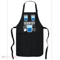 Funny Optimist Pessimist Scientist Apron thumb 0