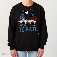 Funny Octopus Pi Day Symbol For Math Teacher Pirate Gnome Meaningful Gift Women's Sweatshirt thumb 0
