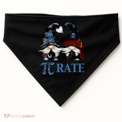 Funny Octopus Pi Day Symbol For Math Teacher Pirate Gnome Meaningful Gift USA-Made Doggie Bandana