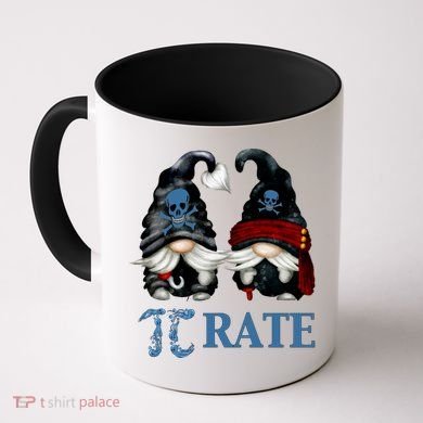 Funny Octopus Pi Day Symbol For Math Teacher Pirate Gnome Meaningful Gift Coffee Mug