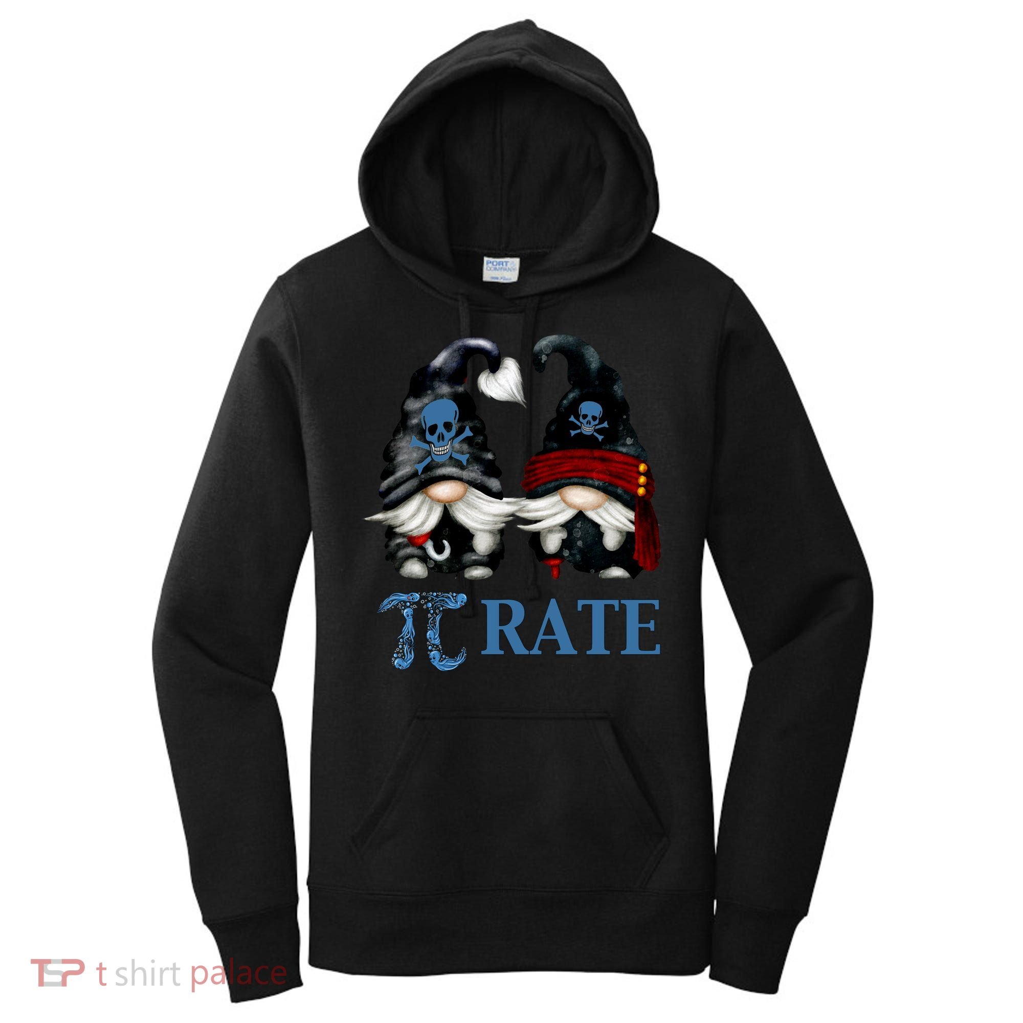 Funny Octopus Pi Day Symbol For Math Teacher Pirate Gnome Meaningful Gift Women's Hoodie