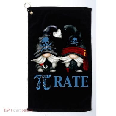 Funny Octopus Pi Day Symbol For Math Teacher Pirate Gnome Meaningful Gift Golf Towel